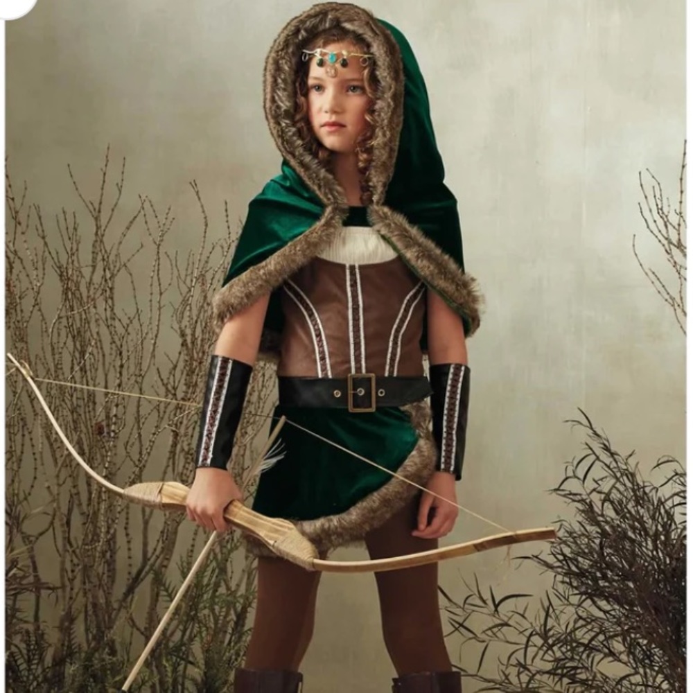 Chasing Fireflies girls archer costume